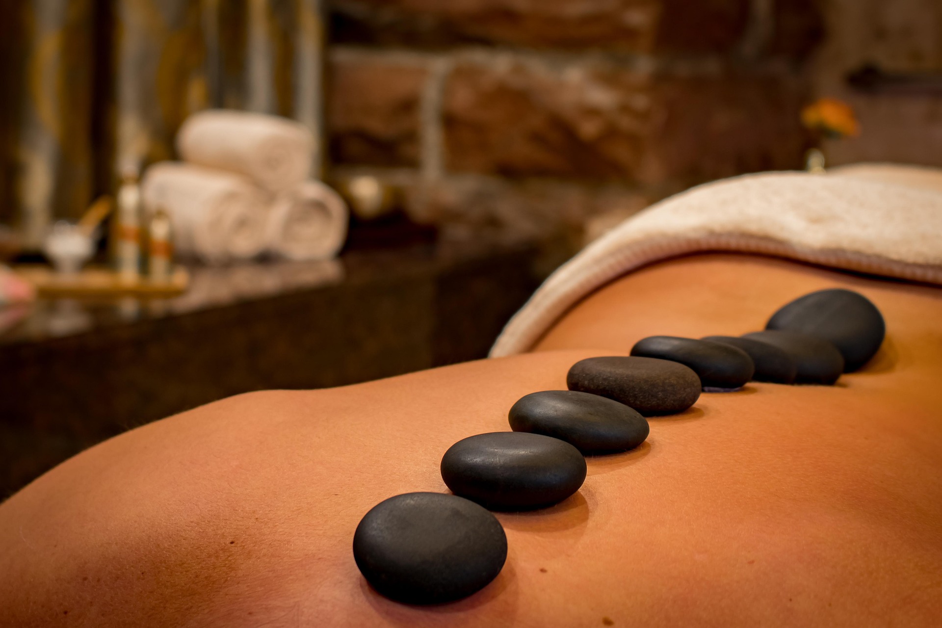 stone massage